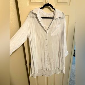 Size 20 time and tru maternity button down